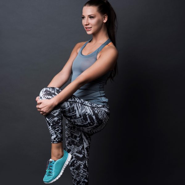 Time to stretch before the gym