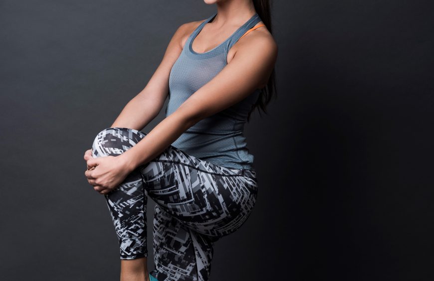 Time to stretch before the gym