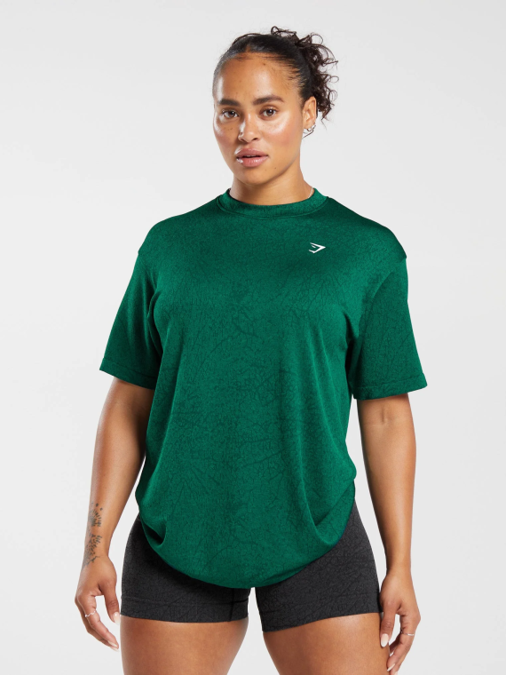 Camo Training Tees - Cobalt